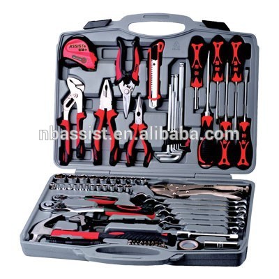 kraft world hand tool,79pcs home tools,economic tool set include all kinds tool